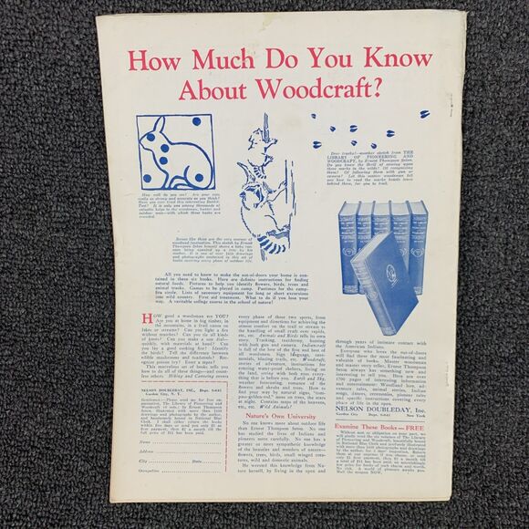 Vintage Forest and Stream Magazine January 1930 Duck Hunting Hunting Outdoors - Picture 5 of 10